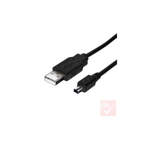KABUSB, USB kábel mini 4p d. 1.8m Equip