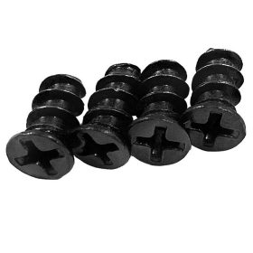 PC ventilátor rögzítő csavar, 4db, fekete