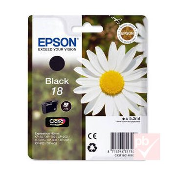 Epson T1801 fekete eredeti tintapatron