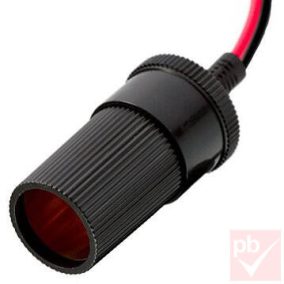 Szivargyújtó aljzat, lengő, 1.0m vezetékkel