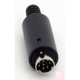 DIN dugó, mini, lengő, 8-pin