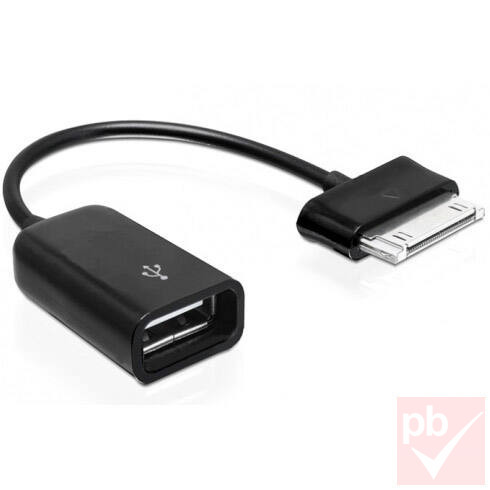 USB 2.0 OTG kábel ("A" aljzat - Samsung 30-pin csatlakozó) 0.2m