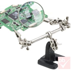   Fahrenheit "harmadik kéz" paneltartó nagyítóval