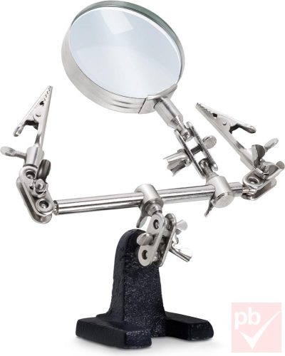 Fahrenheit "harmadik kéz" paneltartó nagyítóval