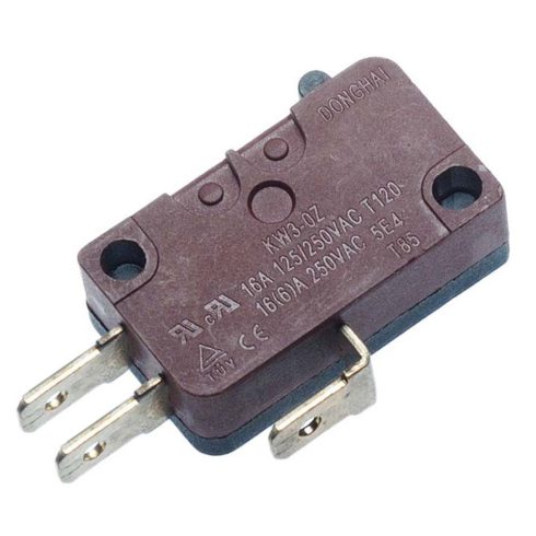 Mikrokapcsoló, karos ON/ON (SPDT) 4A(16A) 250V