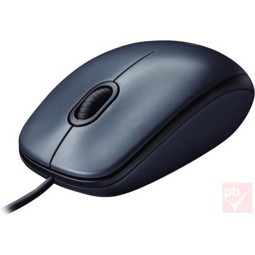 Logitech M90 szürke USB optikai egér