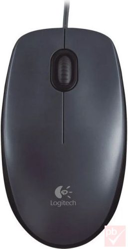 Logitech M90 szürke USB optikai egér