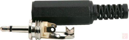 Jack dugó, 2.5mm mono, műanyag ház