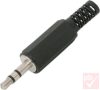 Jack dugó, 3.5mm sztereó, műanyag ház