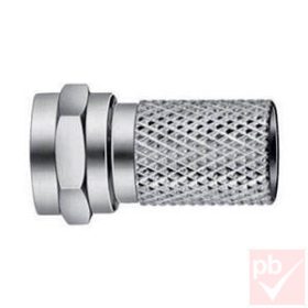 F dugó, 6~7mm nikkelezett (Hirschmann)