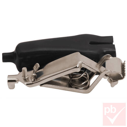 Krokodilcsipesz, 70mm, "X" alak, 30A fekete