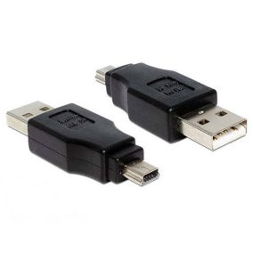   USB 2.0 átalakító, "A" dugó - mini "B" dugó