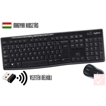   Logitech MK270 vezeték nélküli billentyűzet + egér szett