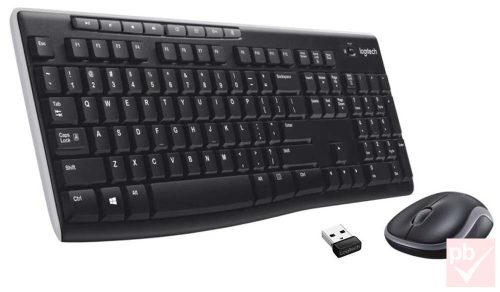 Logitech MK270 vezeték nélküli billentyűzet + egér szett
