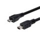 USB 2.0 Mini B <-> Micro B összekötő kábel 1.0m
