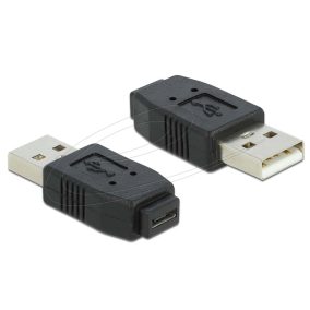   USB 2.0 átalakító, "A" dugó <-> micro "A+B" aljzat