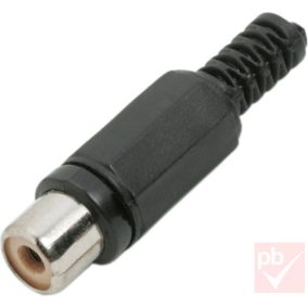 RCA aljzat, lengő, műanyag, fekete