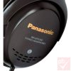 Panasonic AV Monitor fekete HiFi fejhallgató, 5m OFC kábellel