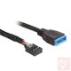 Delock 83281 Belső USB átalakító kábel számítógéphez