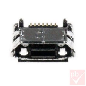 USB micro B 7p. aljzat J3A08