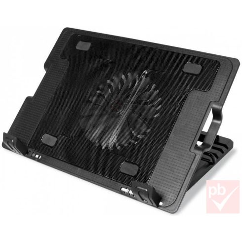 Media-Tech Heat Buster 4 laptop hűtő (15.6", fekete)