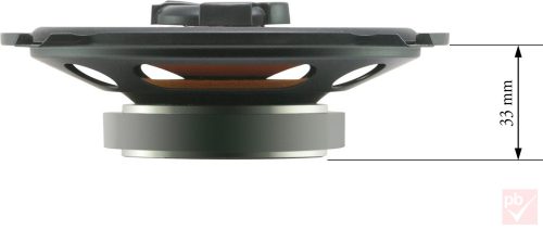 MNC 37413 100W 130mm (5") autóhangszóró pár (Streamline)