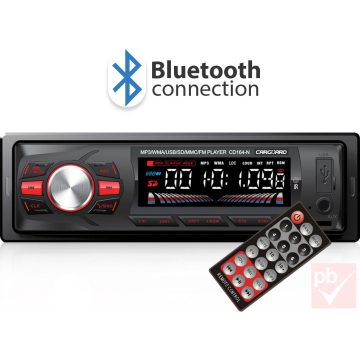   Carguard CD164-N autós fejegység (USB, MP3, FM, SD, Bluetooth)