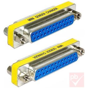 D-SUB toldó, 25p. 2 soros (anya/anya)
