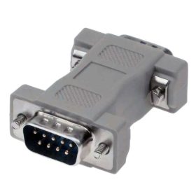 D-SUB toldó, 9p. 2 soros toldó, szerelhető (apa/apa)
