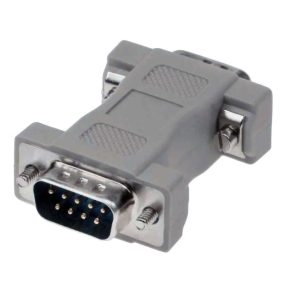 D-SUB toldó, 9p. 2 soros toldó, szerelhető (apa/apa)