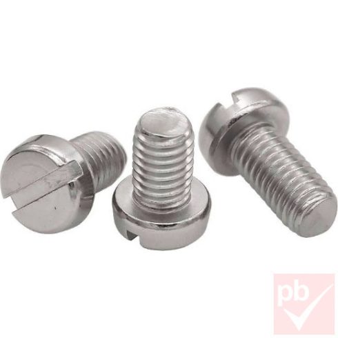 Csavar M1.4x3, hengeres fejű, egyenes kulcsnyílás, Inox A2