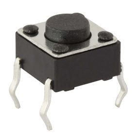 Mikrokapcsoló, 6x6mm, gomb magasság: 1mm (v2)
