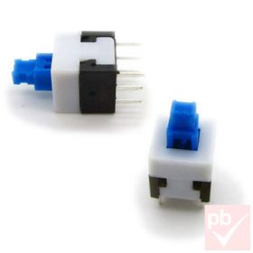 Mikrokapcsoló, 8x8mm kétállású, önzáró (v2)