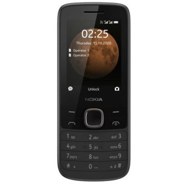   Nokia 225 4G Dual SIM fekete kártyafüggetlen mobiltelefon (mintadarab)