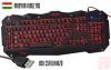 Kolink KBV8 RGB LED USB billentyűzet (fekete, HUN)