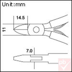 Pro's Kit 1PK-20 oldalcsípő