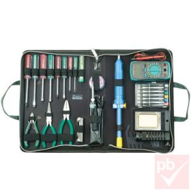   Pro's Kit komplett műszerész szerszám készlet (31 részes)