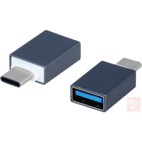 USB 2.0 átalakító, "C" dugó - "A" aljzat