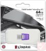 Kingston DataTraveler MicroDuo 3C 64GB pendrive (Type-C + A, USB 3.2)