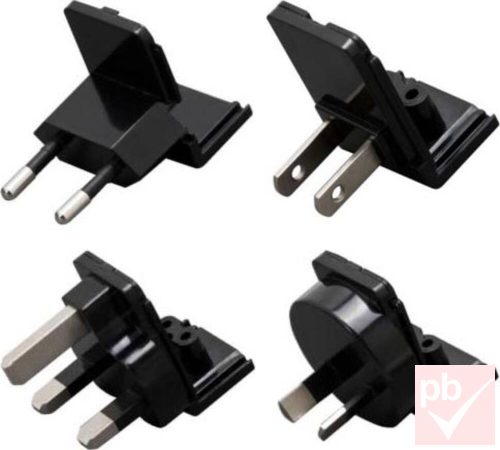 Nexus utazó USB töltő 2db aljzattal (szivargyújtó, UK, US, AU, EU)