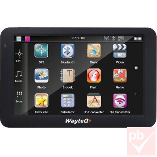 Wayteq X985 HD BT 5" 8GB GPS navigáció