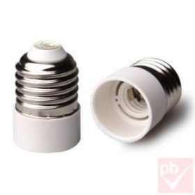 Lámpafoglalat átalakító, belső: E14 / külső: E27