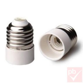 Lámpafoglalat átalakító, belső: E14 / külső: E27