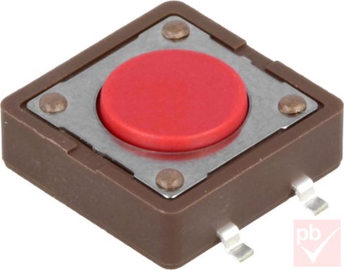 Mikrokapcsoló, 12x12mm v2