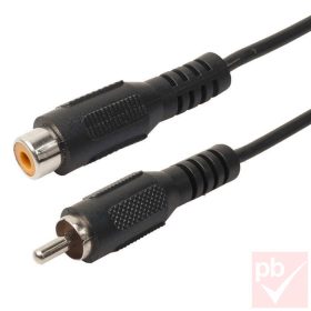 RCA hosszabbító kábel, mono 5.0m