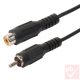 RCA hosszabbító kábel, mono 5.0m