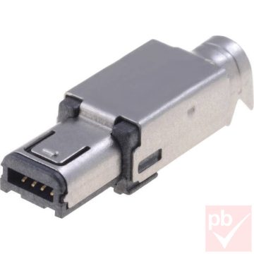 USB 2.0 mini B 4p. szerelhető dugó
