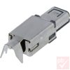 USB 2.0 mini B 4p. szerelhető dugó