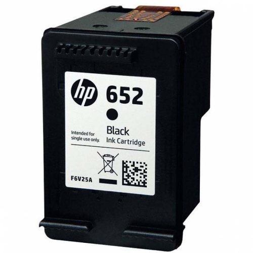 HP 652 fekete eredeti tintapatron