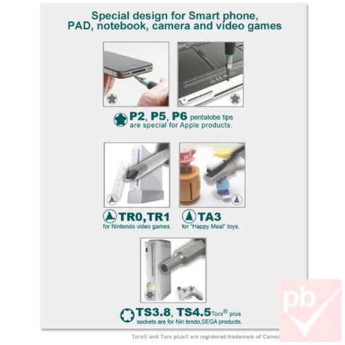 Pro's Kit SD-9828 szerszámkészlet